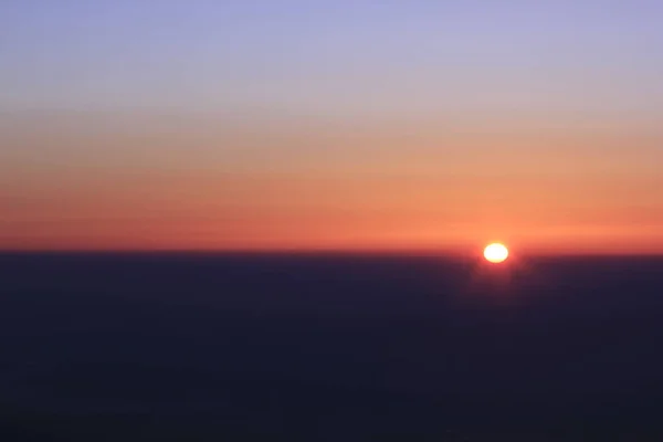 Salida Del Sol Sobre Los Picos Mañana Montaña —  Fotos de Stock