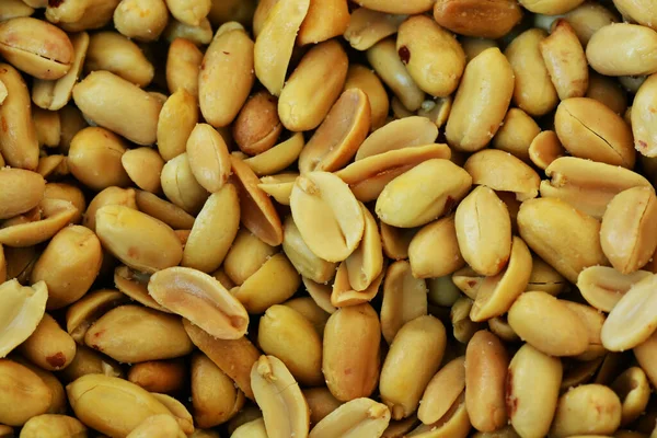 Gesalzene Erdnüsse Aus Nächster Nähe — Stockfoto