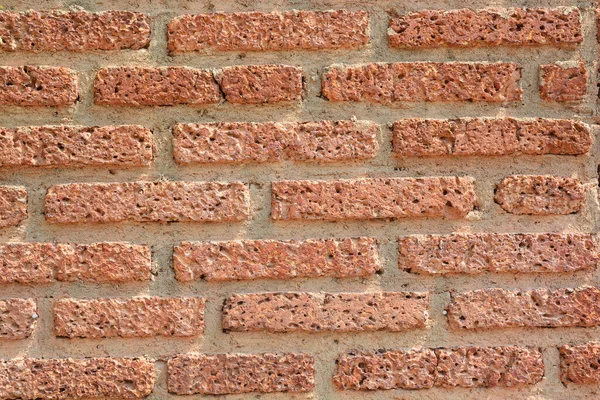 Hnědá Cihlová Zeď Kamenité Texturované Pozadí — Stock fotografie