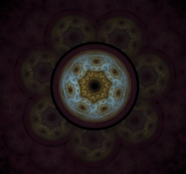 Atoomkern Abstracte Voorstelling Beeldmoleculen Atomen — Stockfoto