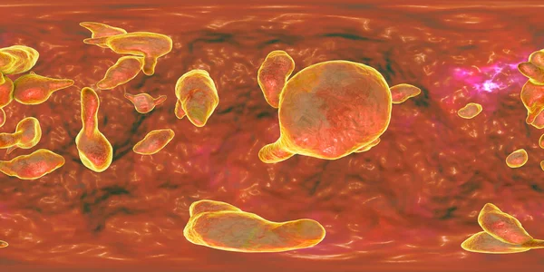 박테리아 Mycoplasma Genitalium Microbiology 컨셉트 — 스톡 사진
