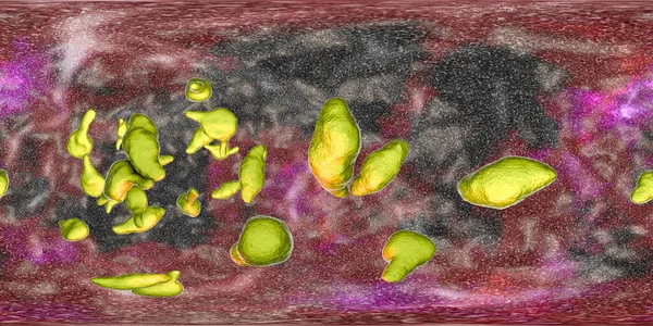 Bakterier Mycoplasma Genitalium Mikrobiologi Koncept — Stockfoto