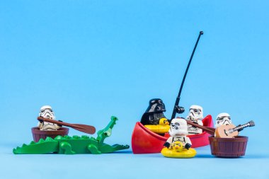 Bangkok, Tayland - Haziran 08, 2010: Lego Star Wars      