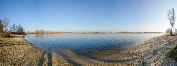 Panorama Dnieper River Kiev — Stock Photo, Image