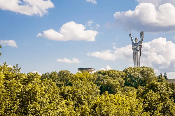 Ουκρανία Πατρίδα Άγαλμα Γραφική Θέα — Φωτογραφία Αρχείου