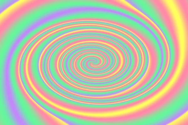 Blurred Twist Colorful Bright Gradient Rainbow Colorful Light Swirl Wave — Stock Photo, Image