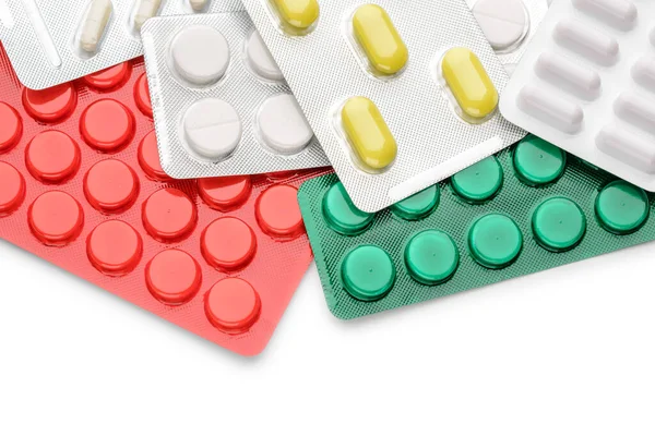 Blister Píldoras Farmacéuticas —  Fotos de Stock