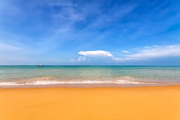 Panorama Della Spiaggia Estiva — Foto Stock