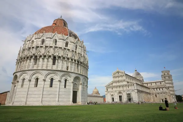 Pisa Nın Piazza Dei Mucizeleri Katedral — Stok fotoğraf