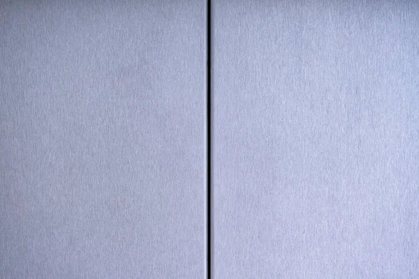Χαλύβδινη Βούρτσα Συρόμενη Πόρτα Από Αλουμίνιο Κλειστή Ανύψωση Και Υφή — Φωτογραφία Αρχείου