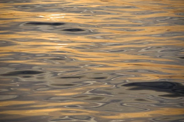 Povrch Vody Při Západu Slunce Pozadí Tapety — Stock fotografie