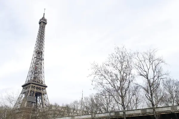 Torre Eiffel Situata Parigi Francia — Foto Stock