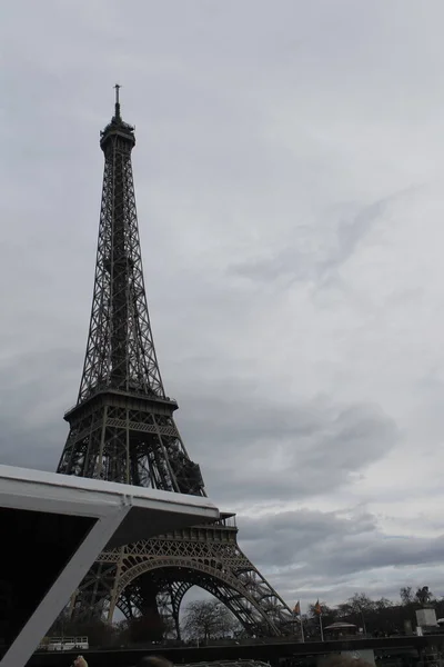 Eiffel Tower Located Paris France — Stock Photo, Image