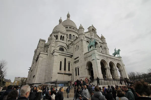 Basílica Sacre Coeur Paris França — Fotografia de Stock
