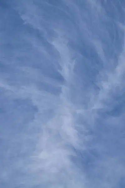 Gündüz Vakti Bulutlu Bir Hava Mavi Gökyüzündeki Bulutların Manzarası — Stok fotoğraf