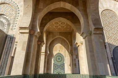 Casablanca, Fas 'taki Hassan ii Camii.. 