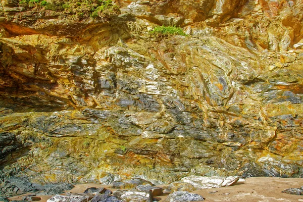 Nahaufnahme Von Felsen Geologischen Fundort — Stockfoto