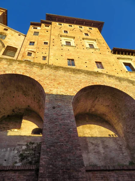 Bela Vista Urbino Palácio Ducale — Fotografia de Stock