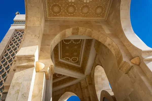 Hassan Mosque Casablanca Morocco — Stock Photo, Image