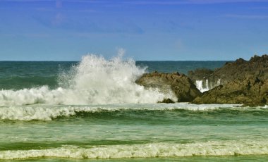 Güzel manzara manzarası. Doğa arkaplanı 