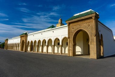 Rabat, Fas 'taki Kraliyet Sarayı civarında. 