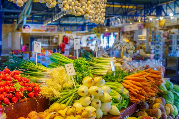 Vegetables Sale Old Port Market Quebec City — Stock Photo, Image