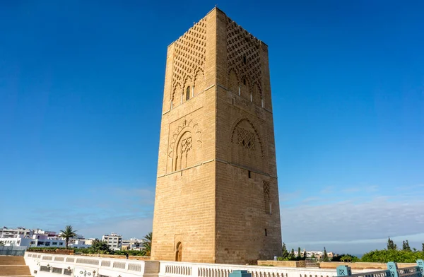 Mauzoleum Króla Mohameda Wieża Hasana Rabacie Maroko — Zdjęcie stockowe