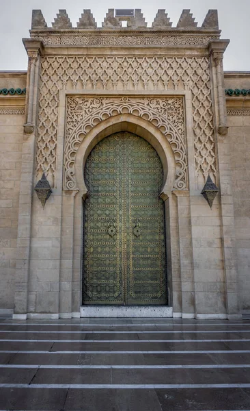 Koning Mohamed Mausoleum Hasan Toren Rabat Marokko — Stockfoto