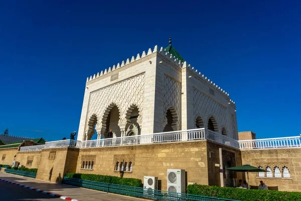 Król Mohamed Wieża Hassan Rabacie Maroko — Zdjęcie stockowe