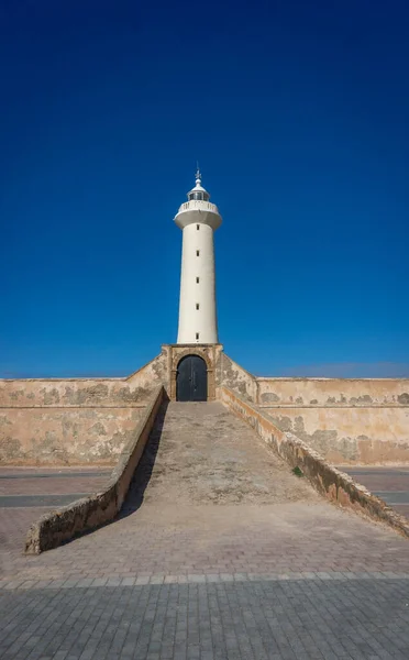 Faro Rabat Sopra Cielo Blu — Foto Stock