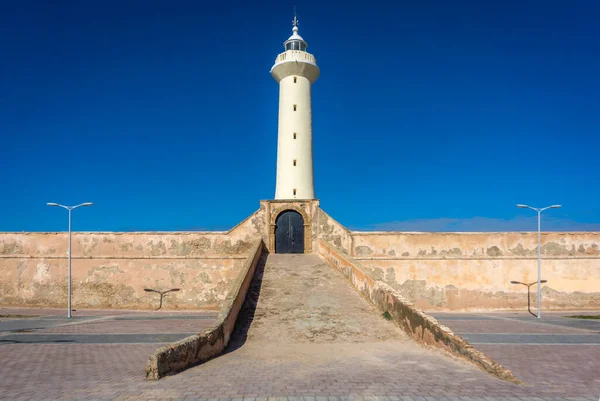Scenic Shot Lighthouse Rabat Sunny Day — Stock Photo, Image