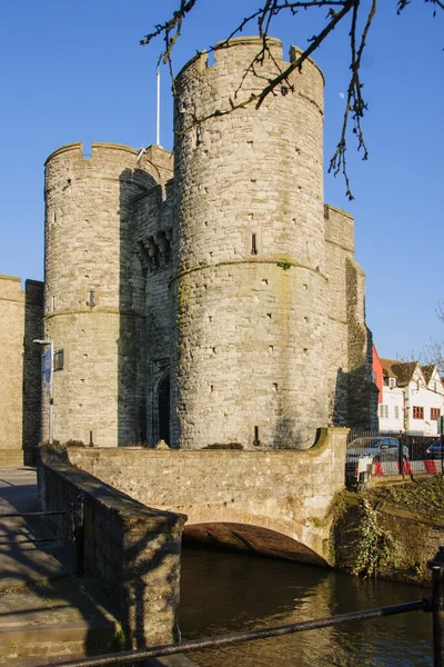 View Canterbury West Gate — Stock Photo, Image