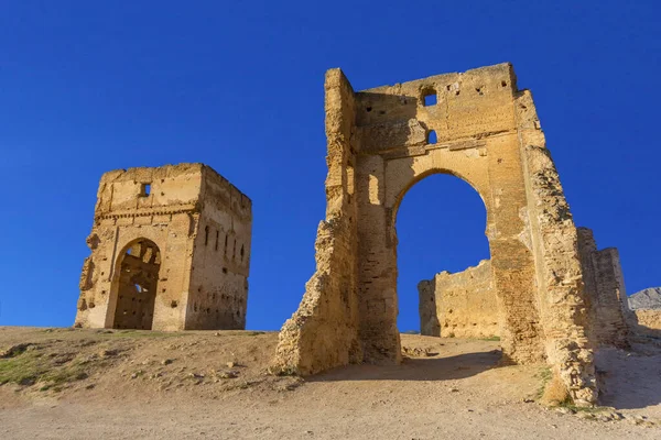 Grobowce Marynidów Fès Morocco — Zdjęcie stockowe