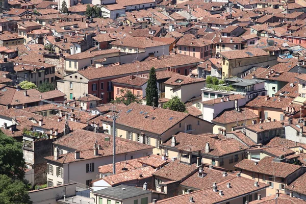 Medeltida Brescia Stad Vacker Stadsbild — Stockfoto