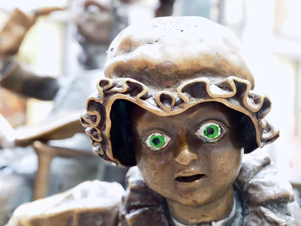 Скульптура Фонтана Ахене Германия — стоковое фото