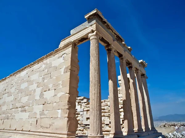 Famoso Templo Acrópolis Atenas Grecia — Foto de Stock