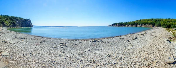 Praia Seixos Cape Enrage New Brunswick — Fotografia de Stock