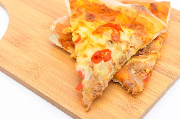 Close Shot Delicious Italian Pizza — 스톡 사진