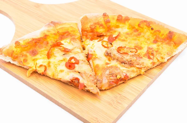 Close Shot Delicious Italian Pizza — Foto de Stock