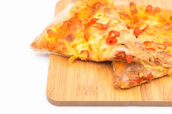 Close Shot Delicious Italian Pizza — Foto de Stock