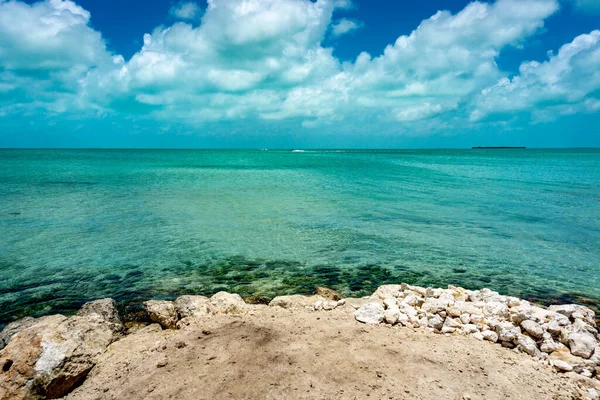 Вид Ambergris Caye Самый Большой Остров Белиз Карибском Море — стоковое фото