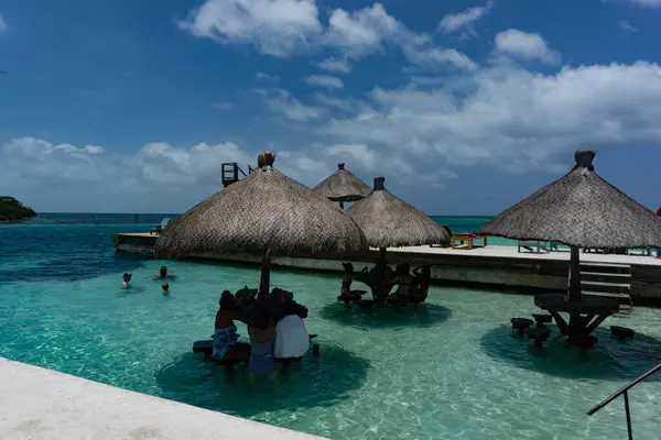 Caye Caulker Belize Resort — Stock Photo, Image