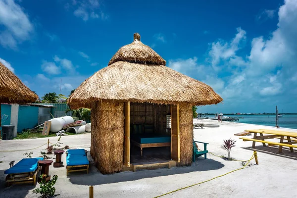 Scenic Shot Beautiful Resort Caye Caulker Belize — Stock Photo, Image