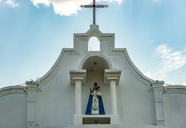 Catholic Church Yaxha Ruins Guatemala — Stock Photo, Image