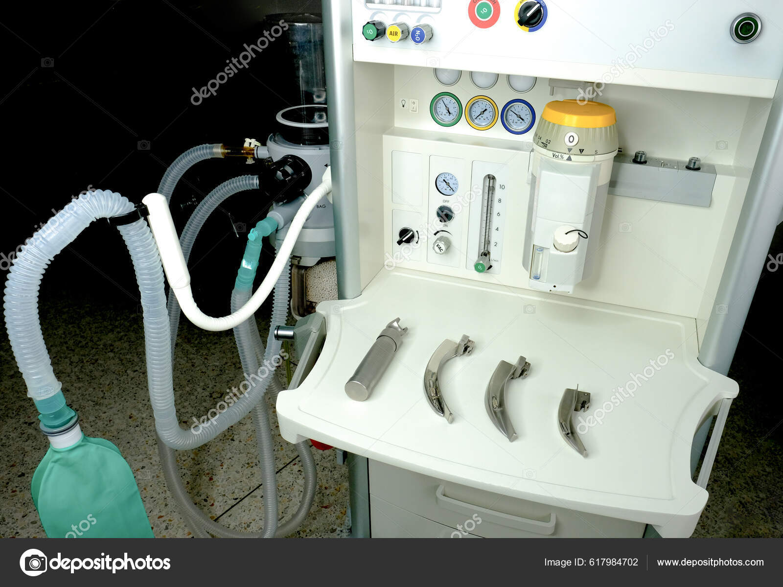 Anesthetic Set Laryngoscope Blades Stock Photo by ©YAY_Images 617984702