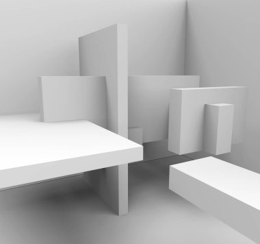 arka plan mimari 3D render