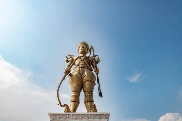 Sdech Korn Statue Krong Kaeb Кеп Камбоджа — стоковое фото