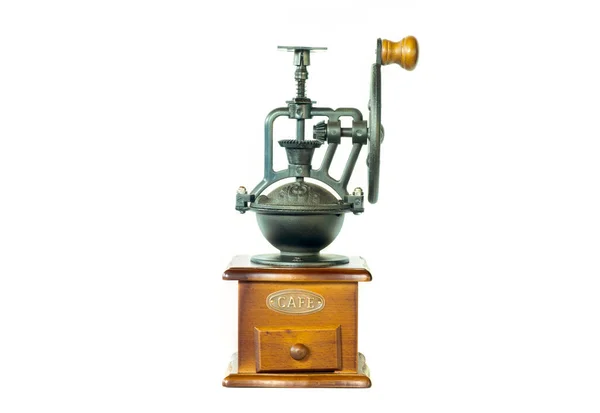 Close View Vintage Coffee Grinder — Stock Photo, Image