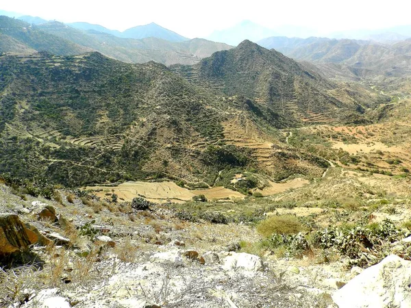 Berggebied Eritrea Afrika — Stockfoto