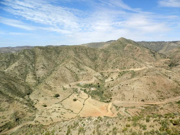 Landschapsbeeld Van Bergen Eritrea Afrika — Stockfoto